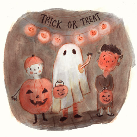 Trick or Treaters Lucy Dillamore