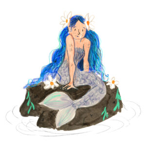 Mermaid Lucy DIllamore Illustration