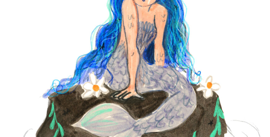 Mermaid Lucy DIllamore Illustration